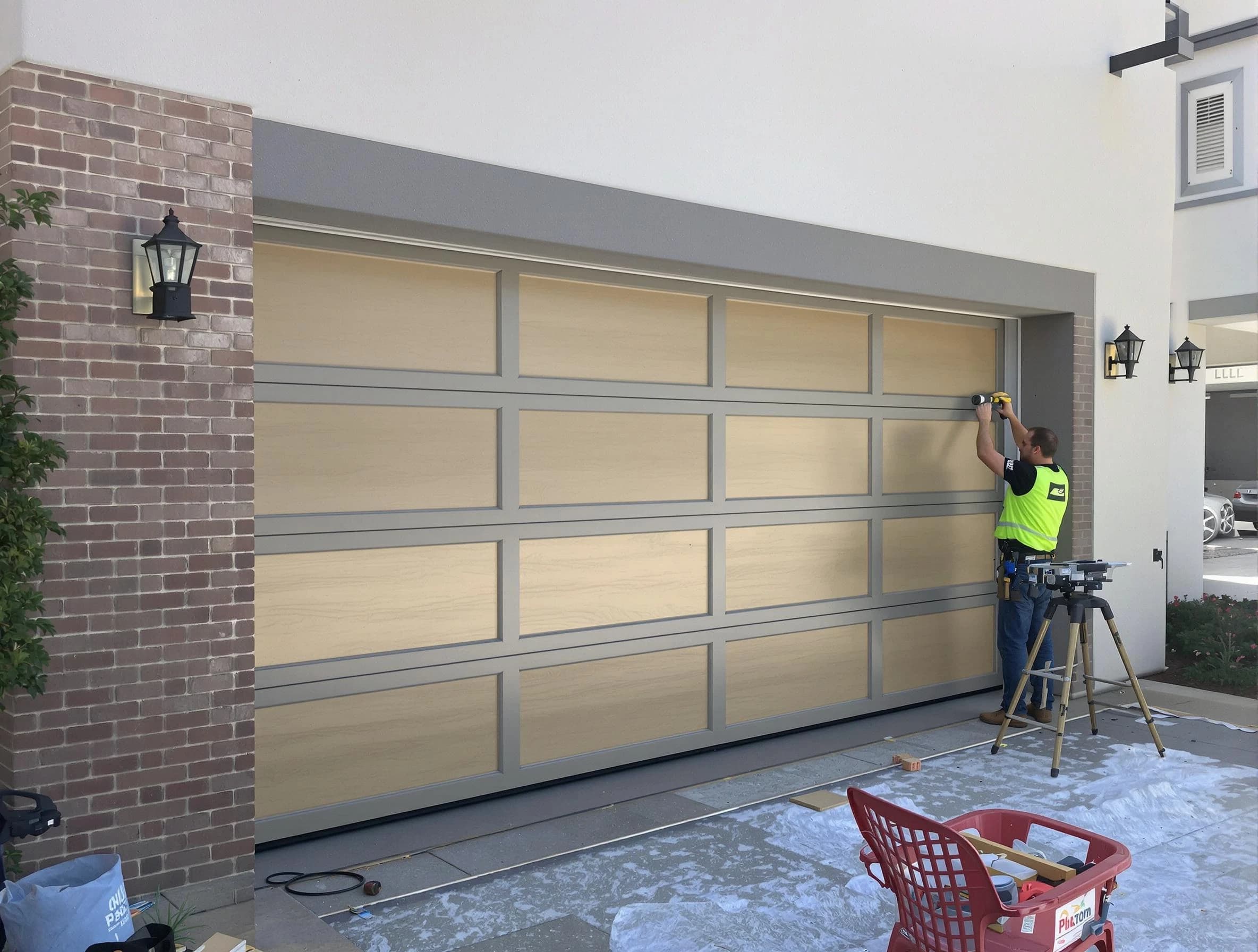 Garage door replacement service by Beverly Garage Door Repair in Beverly