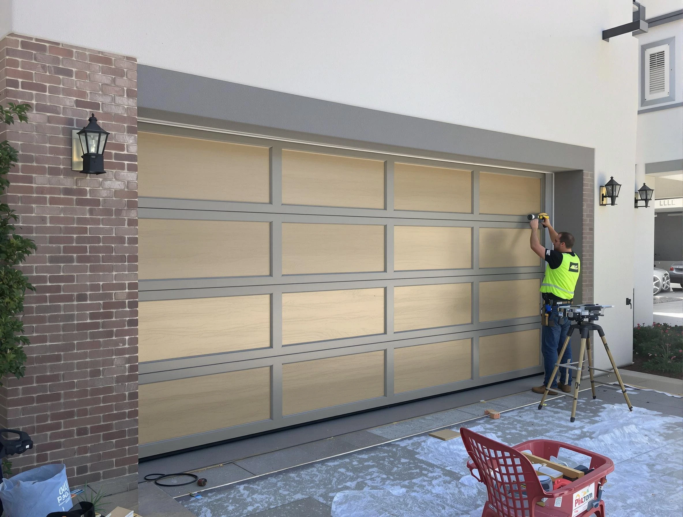 Garage door replacement service by Beverly Garage Door Repair in Beverly